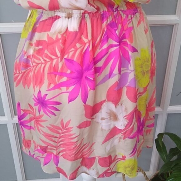 NEW Alice & Trixie Bridgette Silk Floral Racerback Dress - Picture 8 of 14